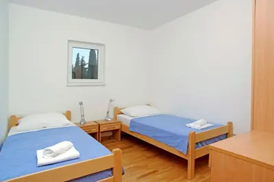 Krevet ili kreveti u jedinici u objektu Aparthotel Marina Gromela