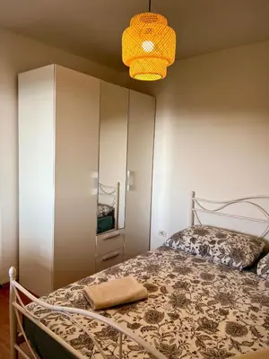 Krevet ili kreveti u jedinici u objektu Garden Apartment