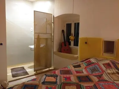 Krevet ili kreveti u jedinici u objektu MAISON 2 Chambres, PATIO TERRASSE