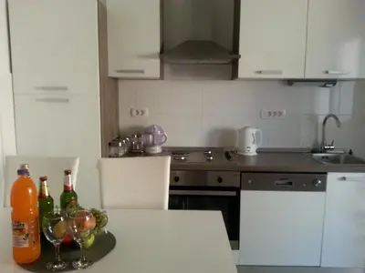Kuhinja ili čajna kuhinja u objektu Apartment Sandrica