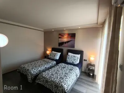 Krevet ili kreveti u jedinici u objektu Apartments Lara - Split Croatia