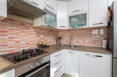 Kuhinja ili čajna kuhinja u objektu Sun Blue Apartment