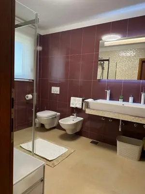 Kupaonica u objektu Villa Maranata-5 stars-pool-spa-gym-free parking-privacy