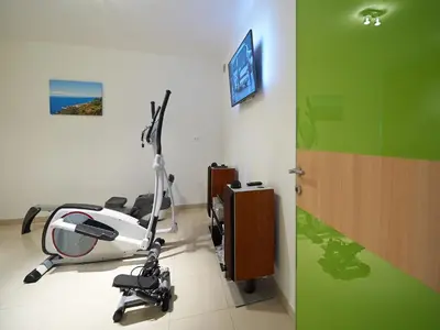Fitness centar i/ili fitness sadržaji u objektu Villa Maranata-5 stars-pool-spa-gym-free parking-privacy