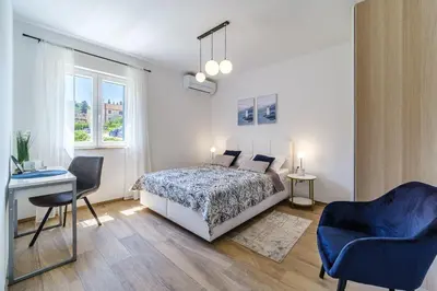 Krevet ili kreveti u jedinici u objektu House Villa Gold