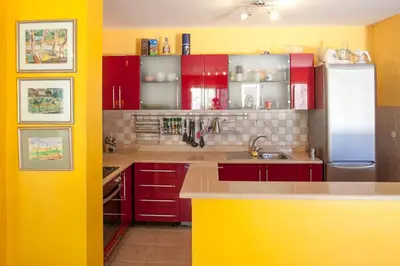 Kuhinja ili čajna kuhinja u objektu Apartments Tino