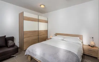 Krevet ili kreveti u jedinici u objektu Apartments Domani