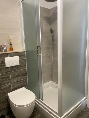 Kupaonica u objektu Apartments Domani