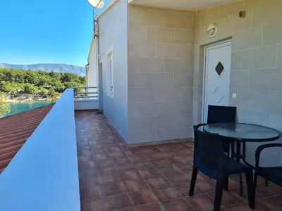Balkon ili terasa u objektu Apartments Habek 1