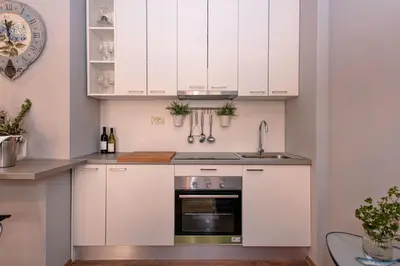 Kuhinja ili čajna kuhinja u objektu Heraclea Residential Apartments