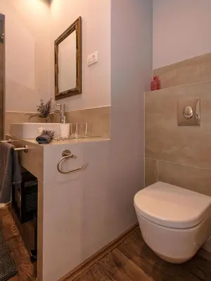 Kupaonica u objektu Heraclea Residential Apartments