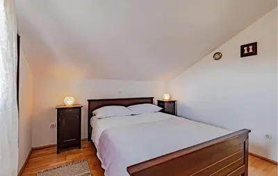 Krevet ili kreveti u jedinici u objektu Awesome Home In Poljica