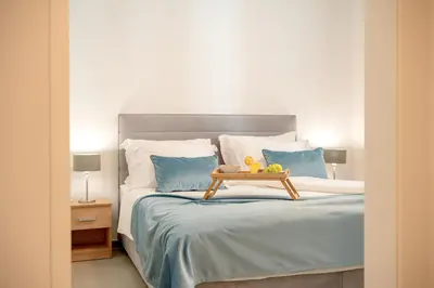 Krevet ili kreveti u jedinici u objektu EMP Luxury Rental
