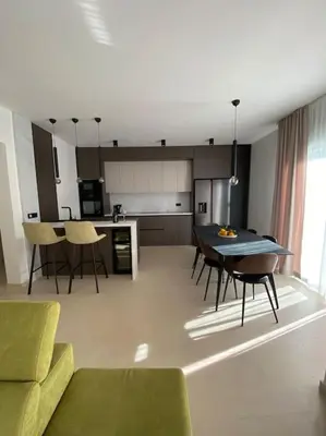 Kuhinja ili čajna kuhinja u objektu Luxury apartment with jacuzzi