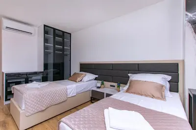 Krevet ili kreveti u jedinici u objektu Villa Leona xxl