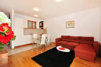 Kuhinja ili čajna kuhinja u objektu Apartments Beverly 1