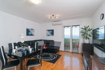 TV i/ili zabavni centar u objektu Apartments Beverly 1