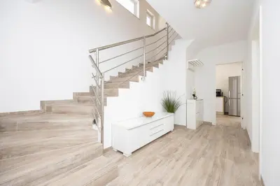 Tlocrt objekta Villa Lea with a beautiful view and swimming pool