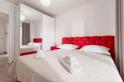 Krevet ili kreveti u jedinici u objektu Apartman Simic