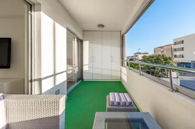 Balkon ili terasa u objektu Apartman Simic