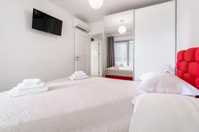 Krevet ili kreveti u jedinici u objektu Apartman Simic