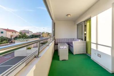 Balkon ili terasa u objektu Apartman Simic