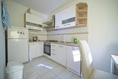 Kuhinja ili čajna kuhinja u objektu Apartments by the sea Postira, Brac - 22158