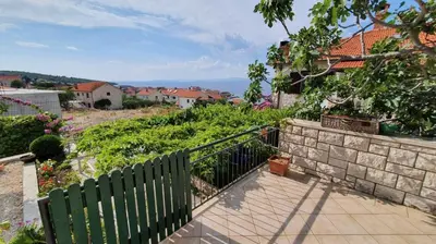 Tlocrt objekta Apartments by the sea Postira, Brac - 22160