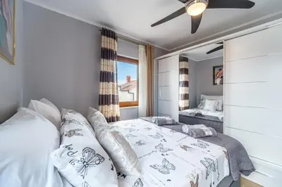 Krevet ili kreveti u jedinici u objektu Holiday Home Dalmatinka - 20m From the Beach