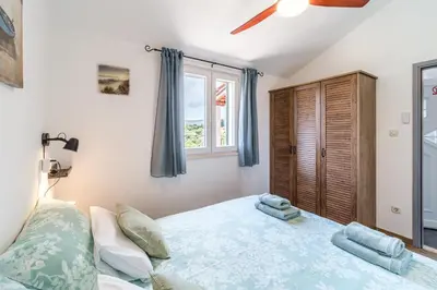 Krevet ili kreveti u jedinici u objektu Villa Maria Škrip