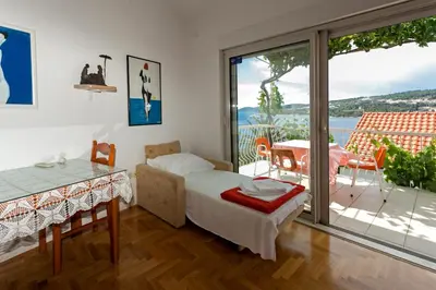 Krevet ili kreveti u jedinici u objektu Apartments Bicanic