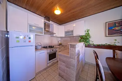 Kuhinja ili čajna kuhinja u objektu Apartments by the sea Postira, Brac - 22162