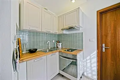 Kuhinja ili čajna kuhinja u objektu Apartments by the sea Postira, Brac - 22198