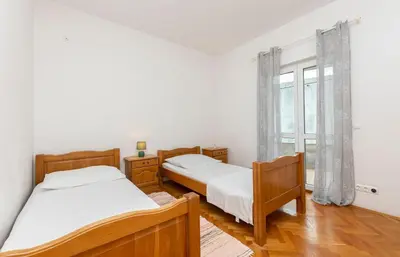 Krevet ili kreveti u jedinici u objektu Apartment Duce beach