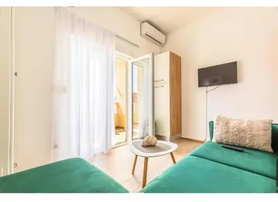 TV i/ili zabavni centar u objektu Sea view Jagoda apartment 1