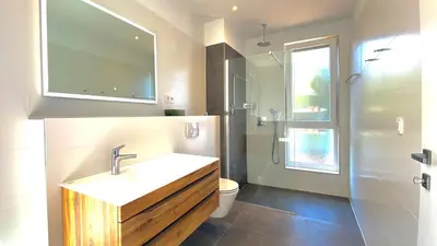 Kupaonica u objektu Nautilus-Bay Apartments - Exklusive Suite in erster Reihe - Suite 320