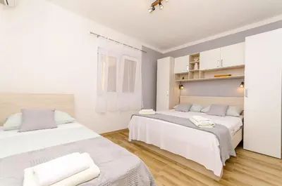 Krevet ili kreveti u jedinici u objektu Apartments Serzane