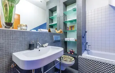 Kupaonica u objektu Villa Beganovic with private heated pool