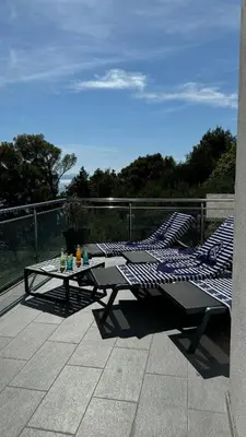 Balkon ili terasa u objektu Villa Orada - superior apartment