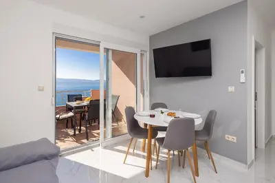 TV i/ili zabavni centar u objektu Seaview Apartments