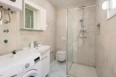 Kupaonica u objektu Seaview Apartments