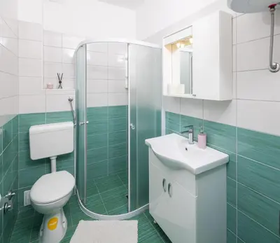 Kupaonica u objektu Seaview Apartments