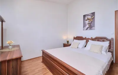 Krevet ili kreveti u jedinici u objektu Nice Home In Podstrana