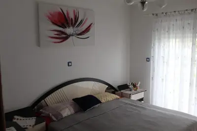 Krevet ili kreveti u jedinici u objektu Apartmani Babić