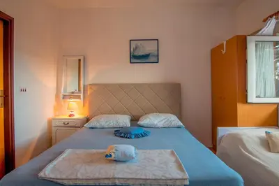Krevet ili kreveti u jedinici u objektu Apartments Lokva Beach
