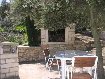 Tlocrt objekta Secluded house with a parking space Postira, Brac - 22203