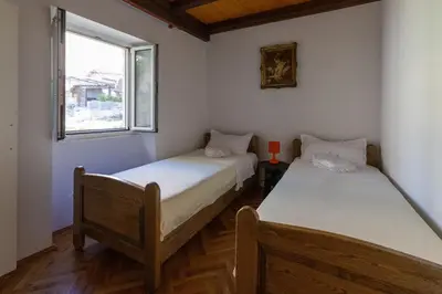Krevet ili kreveti u jedinici u objektu Apartments by the sea Stari Grad, Hvar - 22052