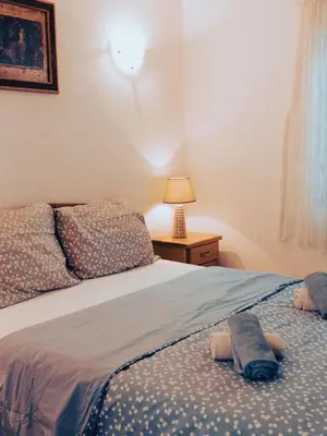 Krevet ili kreveti u jedinici u objektu Hvar spa & apartments