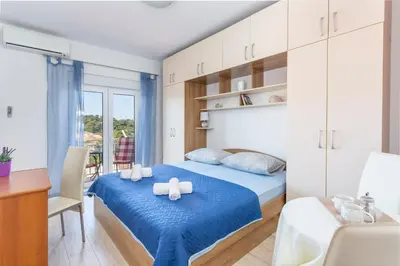 Krevet ili kreveti u jedinici u objektu Apartment Božo