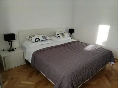 Krevet ili kreveti u jedinici u objektu Apartments Podbarje